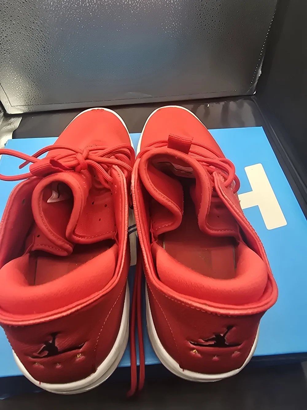 Red Jordan Casual Sneakers‎